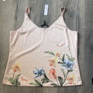 White House Black Market Pastel Floral Camisole
